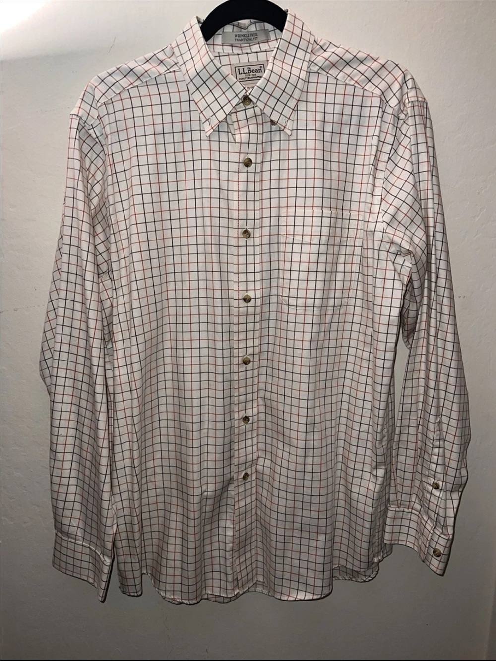 L.L. Bean Medium Bundle Long Sleeve Button Down Pocket 100% Cotton for $30
